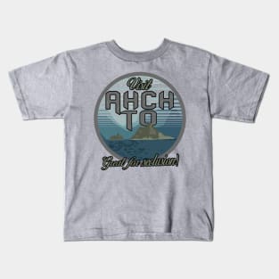 Visit Ahch-To! Kids T-Shirt